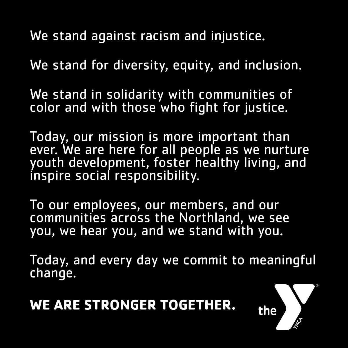 YMCA DIVERSITY, EQUITY & INCLUSION